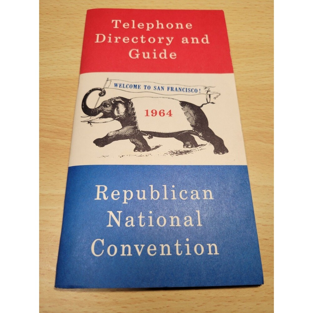 1964 Republican National Convention Telephone Directory